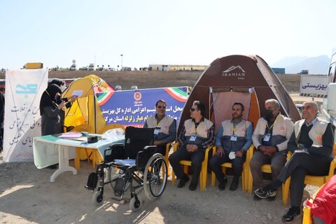 مانور ترکیبی مدیریت بحران استان مرکزی "اقتدار آفتاب"