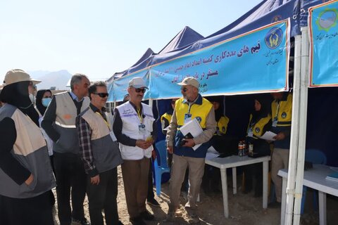 مانور ترکیبی مدیریت بحران استان مرکزی "اقتدار آفتاب"