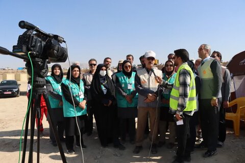 مانور ترکیبی مدیریت بحران استان مرکزی "اقتدار آفتاب"