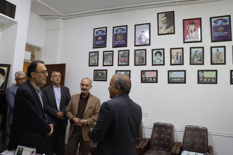 گزارش تصویری ا  بازدید دکتر ابراهیمی، نماینده محترم مردم شریف اراک، خنداب و کمیجان در مجلس شورای اسلامی از اداره کل بهزیستی استان