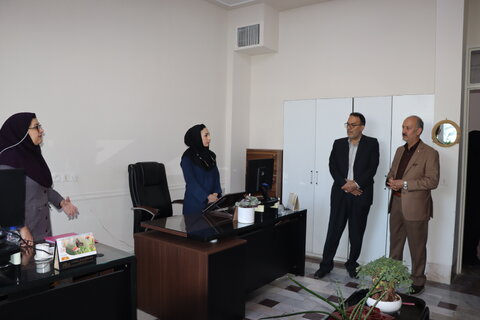 گزارش تصویری ا  بازدید دکتر ابراهیمی، نماینده محترم مردم شریف اراک، خنداب و کمیجان در مجلس شورای اسلامی از اداره کل بهزیستی استان