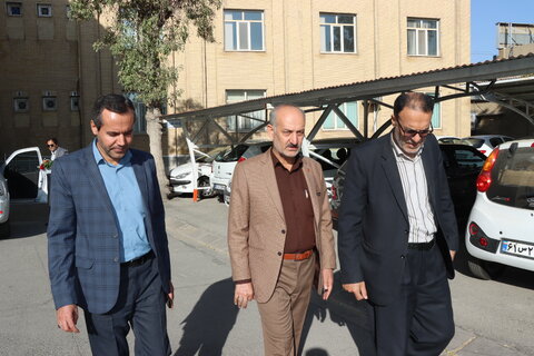 گزارش تصویری ا  بازدید دکتر ابراهیمی، نماینده محترم مردم شریف اراک، خنداب و کمیجان در مجلس شورای اسلامی از اداره کل بهزیستی استان