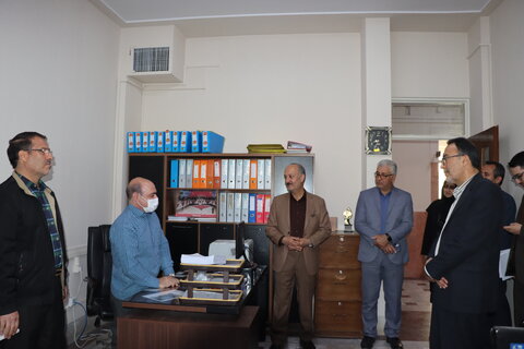 گزارش تصویری ا  بازدید دکتر ابراهیمی، نماینده محترم مردم شریف اراک، خنداب و کمیجان در مجلس شورای اسلامی از اداره کل بهزیستی استان