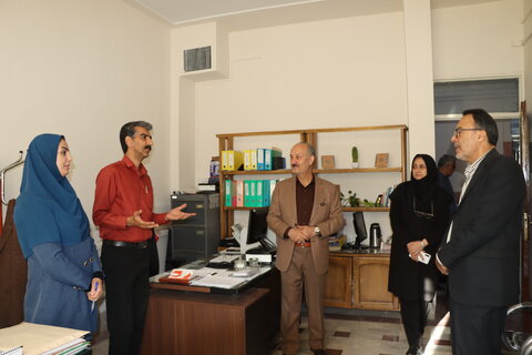 گزارش تصویری ا  بازدید دکتر ابراهیمی، نماینده محترم مردم شریف اراک، خنداب و کمیجان در مجلس شورای اسلامی از اداره کل بهزیستی استان