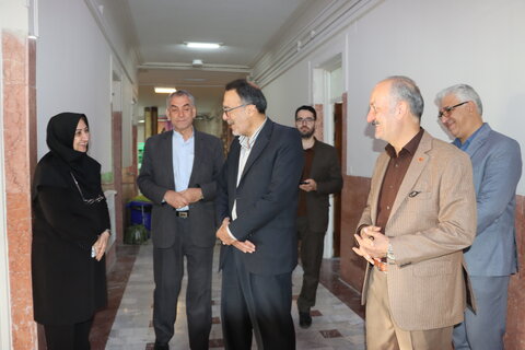 گزارش تصویری ا  بازدید دکتر ابراهیمی، نماینده محترم مردم شریف اراک، خنداب و کمیجان در مجلس شورای اسلامی از اداره کل بهزیستی استان