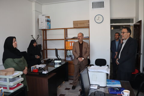 گزارش تصویری ا  بازدید دکتر ابراهیمی، نماینده محترم مردم شریف اراک، خنداب و کمیجان در مجلس شورای اسلامی از اداره کل بهزیستی استان