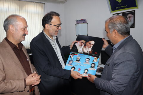 گزارش تصویری ا  بازدید دکتر ابراهیمی، نماینده محترم مردم شریف اراک، خنداب و کمیجان در مجلس شورای اسلامی از اداره کل بهزیستی استان