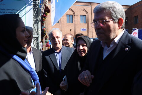 گزارش تصویری | آیین افتتاح نمایشگاه طرح سلامت اجتماعی محله محور با حضور معاون وزیر و رئیس سازمان بهزیستی کشور در مدرسه دارالفنون اردبیل