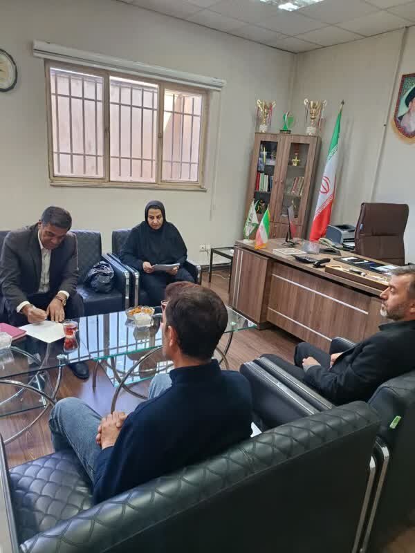جلسه هماهنگی اجرای برنامه های مشترک بهزیستی با ورزش و جوانان ملکان
