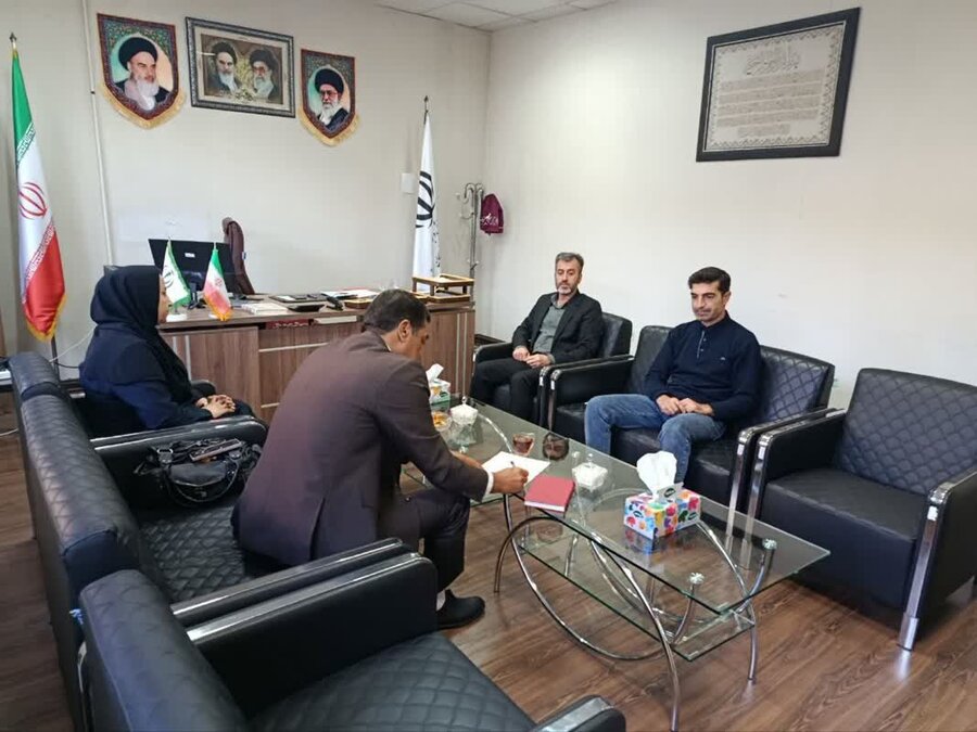 جلسه هماهنگی اجرای برنامه های مشترک بهزیستی با ورزش و جوانان ملکان