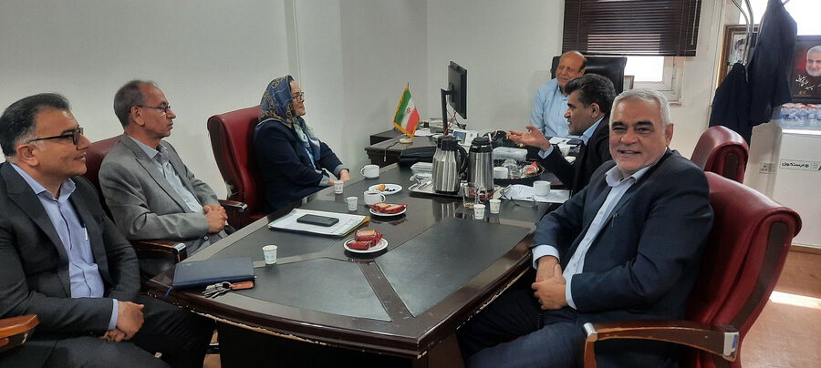 نشست مدیرکل بهزیستی خوزستان با دستیار استاندار در حوزه مسئولیت‌های اجتماعی شرکت‌ها