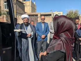 اعزام مددجویان بهزیستی شهرستان اهر به مشهد مقدس