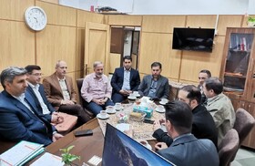 دیدار مشاور و معاونین بهزیستی گلستان با مسئول دبیرخانه هماهنگی و نظارت بر اجرای قانون حمایت از حقوق معلولین