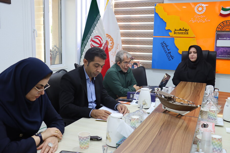 نشست بررسی اجرای قانون جامع حمایت از حقوق معلولان در بهزیستی استان بوشهر برگزار شد