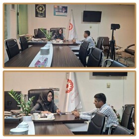 نشست مدیر عامل انجمن CBR استان خراسان جنوبی با معاون امور توانبخشی اداره کل بهزیستی استان