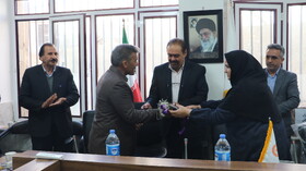 مراسم تودیع و معارفه رئیس اداره بهزیستی شهرستان اسفراین برگزار شد