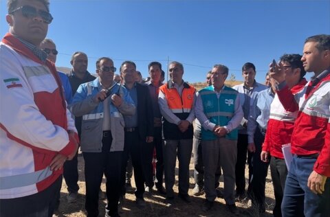 حضور فعال اورژانس اجتماعی ۱۲۳ و گروه محب  در مانور مدیریت بحران با سناریوی زلزله       