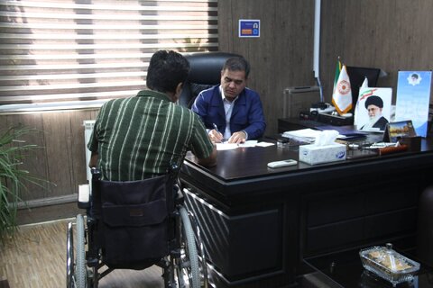 گزارش تصویری| پاسخگویی امروز مدیر کل بهزیستی ایلام در میز ارتباطات مردمی