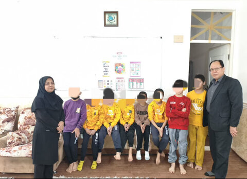 نظرآباد | مانور پدافند غیرعامل و آموزش مقابله با بحران در مرکز "آغوش مهربان منجی" برگزار شد