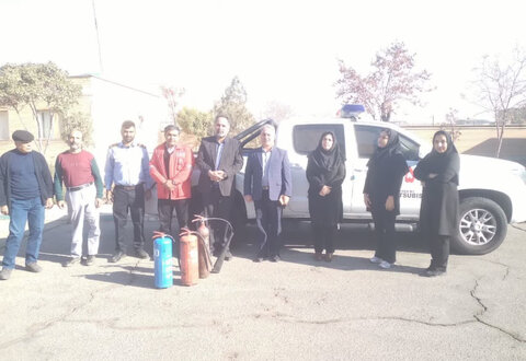 اشتهارد | دوره آموزشی اطفاء حریق و افزایش تاب آوری برگزار شد