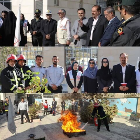 برگزاری مانور قطع برق و اتصال ناگهانی در مرکز نوباوگان نرجس شیروان خراسان شمالی برگزار شد.