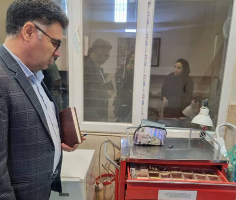 بازدید از مراکز تحت‌ پوشش بهزیستی کرج به مناسبت هفته پدافند غیرعامل