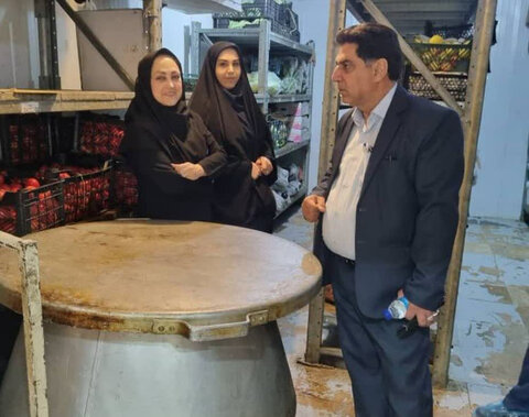 بازدید از مراکز تحت‌ پوشش بهزیستی کرج به مناسبت هفته پدافند غیرعامل