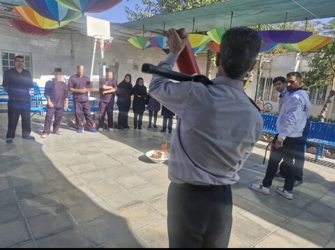 کرج | اجرای مانور اطفاء حریق در مرکز اعصاب و روان مهرورزان صبا گستر