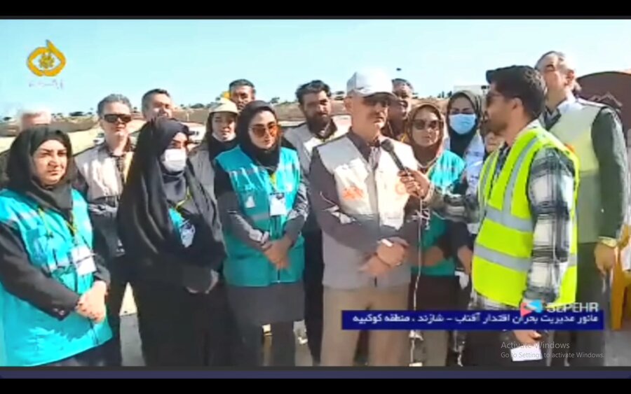 فیلم امانور اقتدار آفتاب در منطقه کوکبیه شهرستان شازند