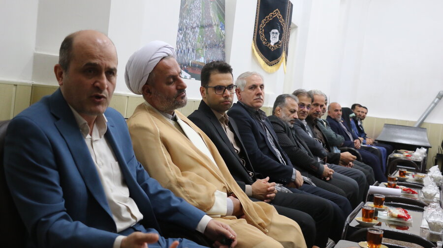 دیدار مدیر کل و کارکنان بهزیستی گیلان با نماینده ولی فقیه در استان و امام جمعه رشت