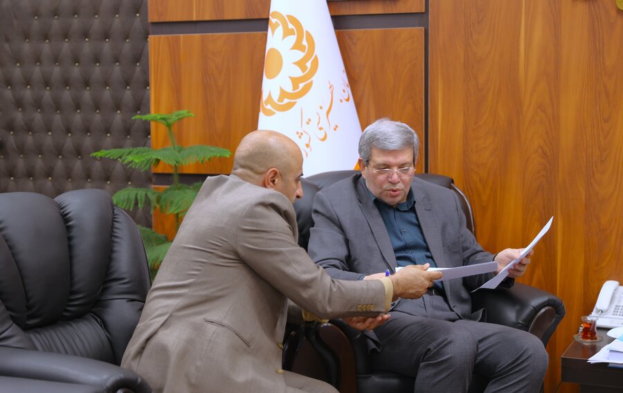 دیدار آقای علیمردانی نماینده ابهر با رئیس سازمان بهزیستی کشور