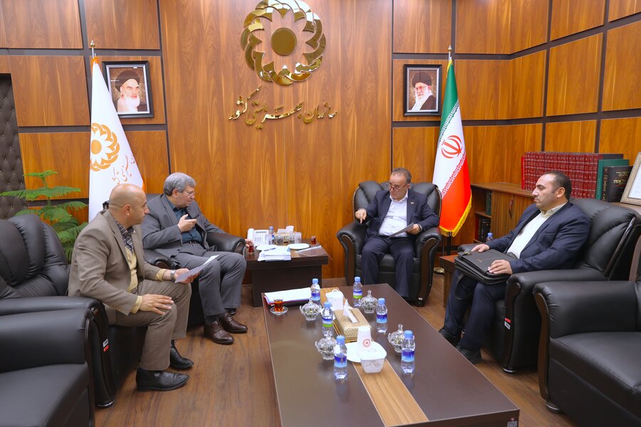 دیدار آقای علیمردانی نماینده ابهر با رئیس سازمان بهزیستی کشور