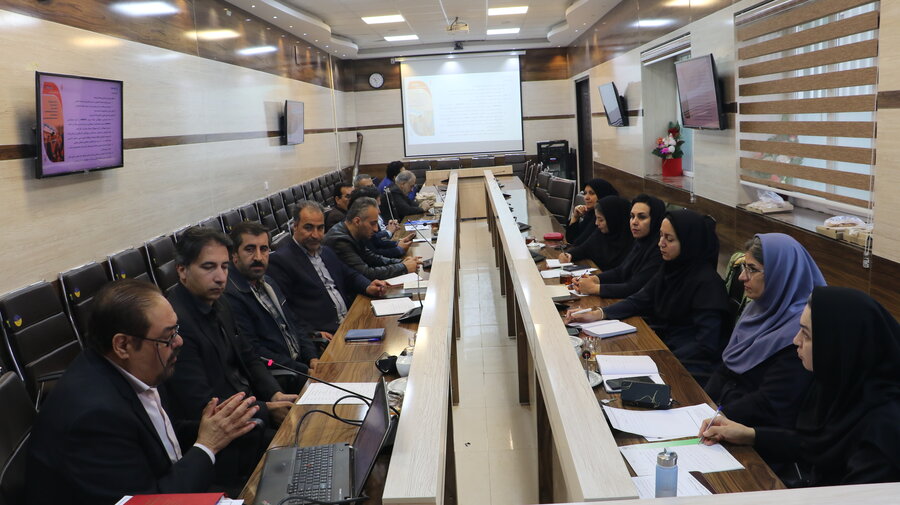 دومین جلسه شورای معاونین اداره کل بهزیستی خراسان شمالی برگزار شد