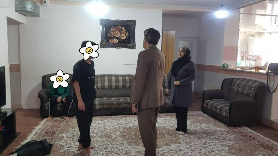 بازدید مدیر بهزیستی سنندج از مراکز شبانهروزی کودکان بیسرپرست و بدسرپرست