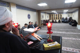 مراسم سوگواری ایام فاطمیه در بهزیستی استان البرز برگزار شد