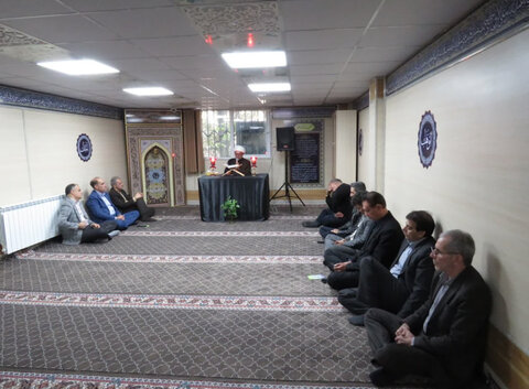 مراسم سوگواری ایام فاطمیه در بهزیستی استان البرز برگزار شد