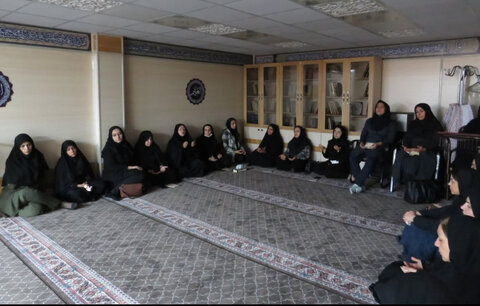 مراسم سوگواری ایام فاطمیه در بهزیستی استان البرز برگزار شد