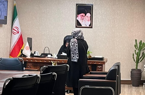 ساوجبلاغ | در راستای تحقق اصل تکریم ارباب رجوع / ملاقات مردمی رئیس بهزیستی با جامعه هدف