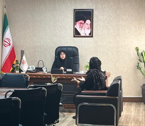 ساوجبلاغ | در راستای تحقق اصل تکریم ارباب رجوع / ملاقات مردمی رئیس بهزیستی با جامعه هدف