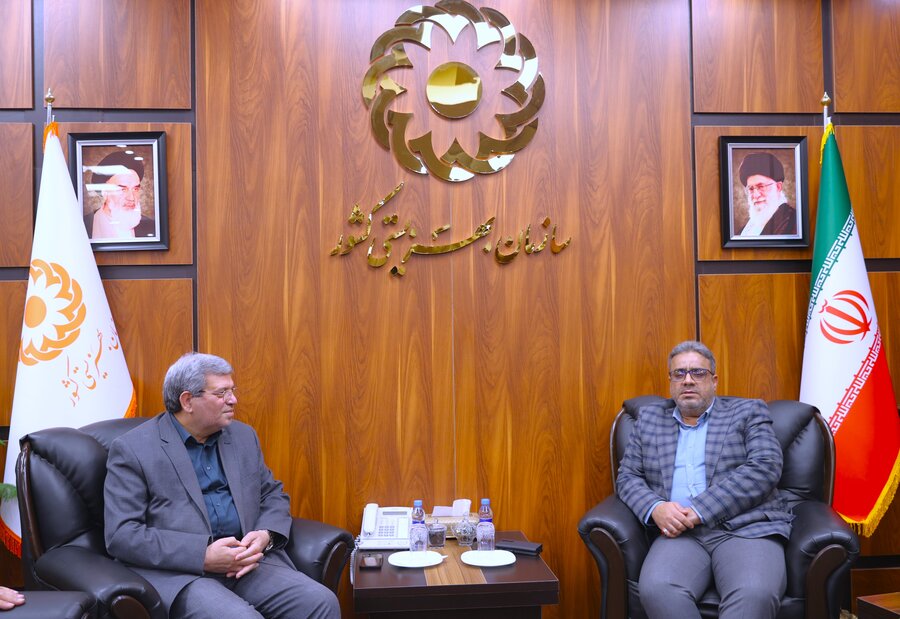 دیدار بازرس کل امور تعاون و رفاه اجتماعی سازمان بازرسی کل کشور با رئیس سازمان بهزیستی کشور