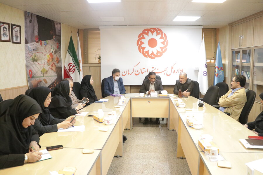 دیدار مدیرکل بهزیستی استان کرمان با رئیس بیمارستان اعصاب و روان شهید بهشتی