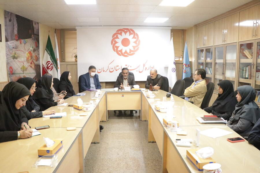 دیدار مدیرکل بهزیستی استان کرمان با رئیس بیمارستان اعصاب و روان شهید بهشتی