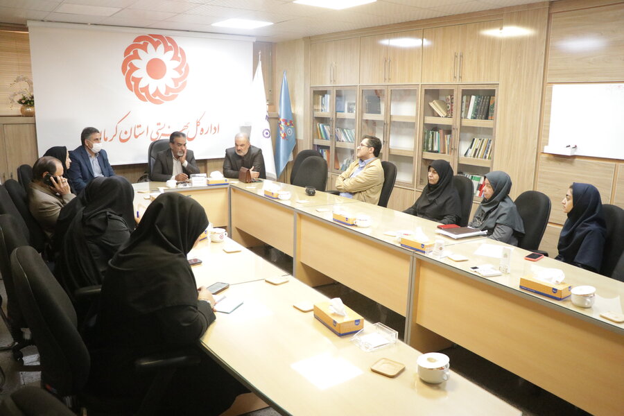 دیدار مدیرکل بهزیستی استان کرمان با رئیس بیمارستان اعصاب و روان شهید بهشتی