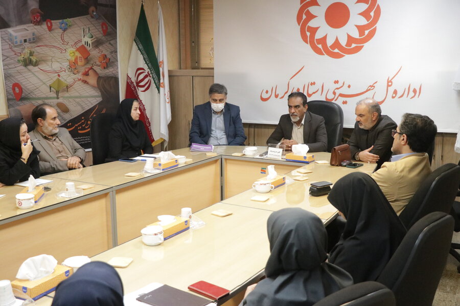 دیدار مدیرکل بهزیستی استان کرمان با رئیس بیمارستان اعصاب و روان شهید بهشتی