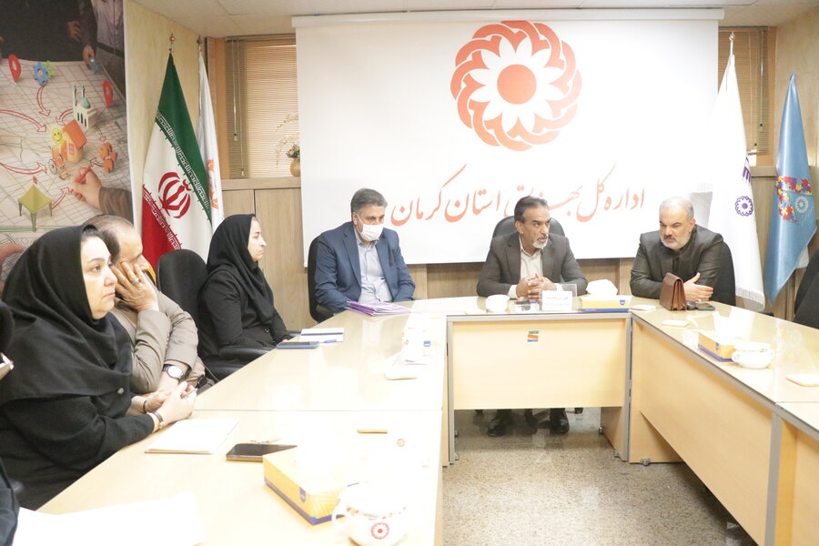 دیدار مدیرکل بهزیستی استان کرمان با رئیس بیمارستان اعصاب و روان شهید بهشتی