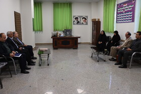 دیدار مدیرکل و معاونین بهزیستی استان اردبیل با اولیای مدرسه دارالفنون؛ میزبان افتتاحیه طرح سلام