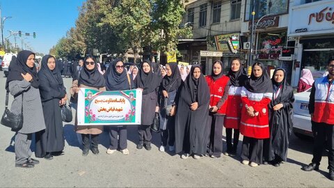 گزارش تصویری | حضور کار کنان بهزیستی سراسر استان گلستان در راهپیمایی 13 آبان