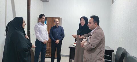 بازدید از مرکز اورژانس اجتماعی اسکو