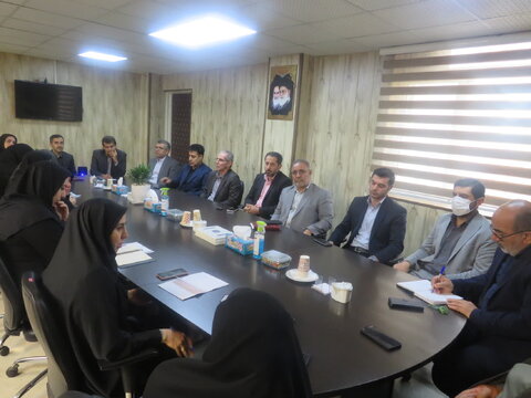 گزارش تصویری| جلسه شورای مشارکت‌های مردمی شهرستان چهارباغ با حضور مدیر کل بهزیستی استان برگزار شد