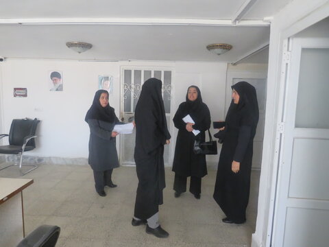 بازدید مدیرکل بهزیستی استان البرز از اداره بهزیستی چهارباغ و بررسی ظرفیت‌های استقرار اورژانس اجتماعی